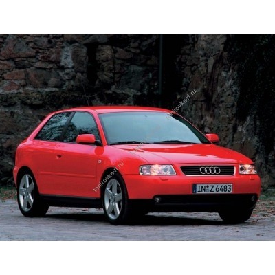 Купить силиконовую тонировку на статике для Audi A3 3 дв., 1 поколение, 8L (09.1996 - 08.2003)  можно в магазине Тонировка-РФ.ру