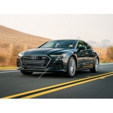 Силиконовая тонировка на статике для Audi A7 лифтбек, 2 поколение, C8 (10.2017 - н.в.)