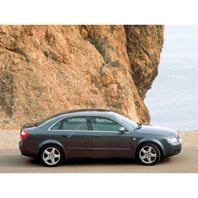Купить силиконовую тонировку на статике для Audi A4 2 поколение В6 2000-2004 можно в магазине Тонировка-РФ.ру