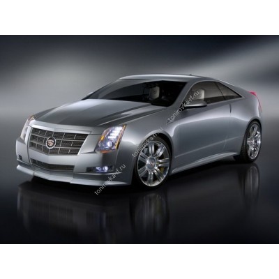 Купить силиконовую тонировку на статике для Cadillac CTS купе, 2 поколение (11.2009 - 02.2014) можно в магазине Тонировка-РФ.ру