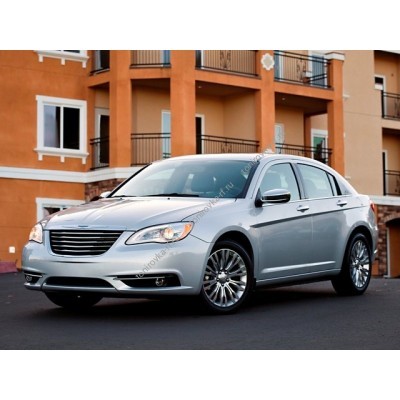 Купить силиконовую тонировку на статике для Chrysler 200 седан, 1 поколение (12.2010 - 12.2013) можно в магазине Тонировка-РФ.ру