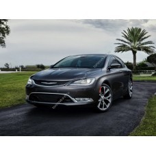 Силиконовая тонировка на статике для Chrysler 200 седан, 2 поколение (01.2014 - 12.2016)