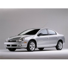 Силиконовая тонировка на статике для Dodge Neon седан, 2 поколение (09.1999 - 2005)