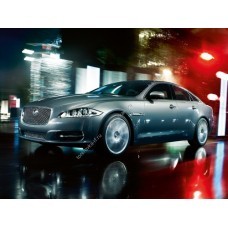 Силиконовая тонировка на статике для Jaguar XJ седан, 9 поколение, X351 (06.2010 - 2020)