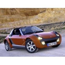 Силиконовая тонировка на статике для Smart Roadster открытый кузов, 1 поколение (01.2003 - 2006)