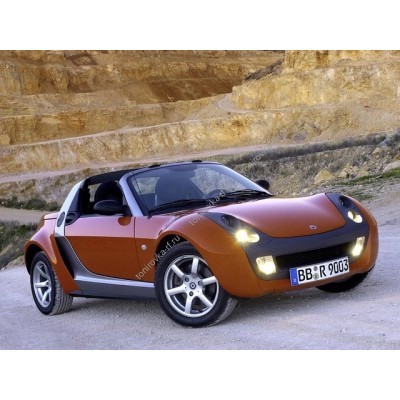 Купить силиконовую тонировку на статике для Smart Roadster открытый кузов, 1 поколение (01.2003 - 2006) можно в магазине Тонировка-РФ.ру