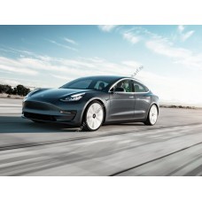 Силиконовая тонировка на статике для Tesla Model 3