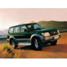 Силиконовая тонировка на статике для Toyota Land Cruiser Prado 90 1996-2002