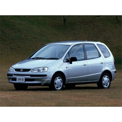Купить силиконовую тонировку на статике для Toyota Corolla Spacio 1997-2001 можно в магазине Тонировка-РФ.ру