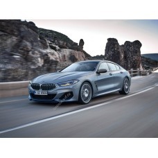 Силиконовая тонировка на статике для BMW 8 седан, 2 поколение, G16 (06.2019 - н.в.)