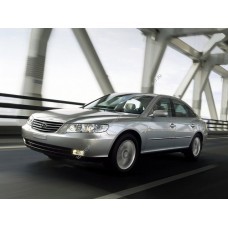 Силиконовая тонировка на статике для Hyundai Grandeur седан, 4 поколение, TG (03.2005 - 2011) 