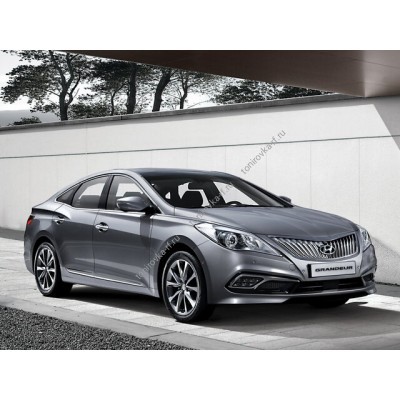 Купить силиконовую тонировку на статике для Hyundai Grandeur седан, 5 поколение, HG (05.2012 - 07.2015) можно в магазине Тонировка-РФ.ру