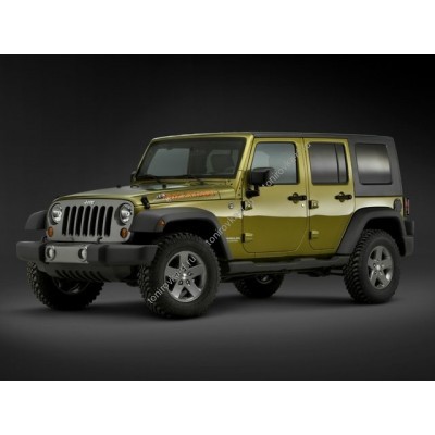Купить силиконовую тонировку на статике для Jeep Wrangler 5 дв., 3 поколение, JK (08.2006 - 2018) можно в магазине Тонировка-РФ.ру