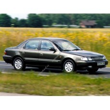 Силиконовая тонировка на статике для Kia Clarus седан, 1 поколение, K9A (05.1996 - 2003)