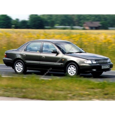 Купить силиконовую тонировку на статике для Kia Clarus седан, 1 поколение, K9A (05.1996 - 2003) можно в магазине Тонировка-РФ.ру