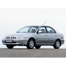Силиконовая тонировка на статике для Kia Sephia седан, 2 поколение (12.1998 - 02.2001)
