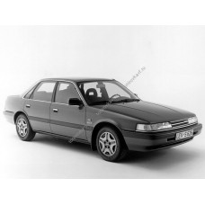 Силиконовая тонировка на статике для Mazda 626 - 3 поколение, GD (05.1987 - 07.1991)