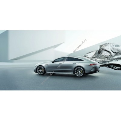 Купить силиконовую тонировку на статике для Mercedes AMG GT хэтчбек 5 дв., 1 поколение, X290 (03.2018 - н.в.) можно в магазине Тонировка-РФ.ру