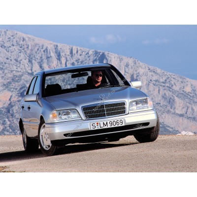 Купить силиконовую тонировку на статике для Mercedes C-Class W202 1993-2000 можно в магазине Тонировка-РФ.ру