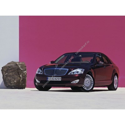Купить силиконовую тонировку на статике для Mercedes S-Class W221 2005-2013 можно в магазине Тонировка-РФ.ру