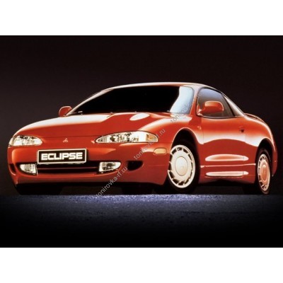 Купить силиконовую тонировку на статике для Mitsubishi Eclipse купе, 2 поколение, 2G (06.1994 - 1999) можно в магазине Тонировка-РФ.ру