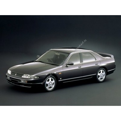 Купить силиконовую тонировку на статике для Nissan Skyline ER33 седан 1993-1998 можно в магазине Тонировка-РФ.ру