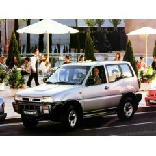 Силиконовая тонировка на статике для Nissan Terrano (50) 2 поколение 1995-2002