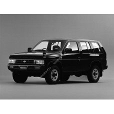 Силиконовая тонировка на статике для Nissan Terrano 5 дв., 1 поколение, WD21 (10.1986 - 1995)
