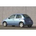 Купить силиконовую тонировку на статике для Nissan Micra (March) 5 дверей, K12, 3 поколение - 2003-2010 можно в магазине Тонировка-РФ.ру