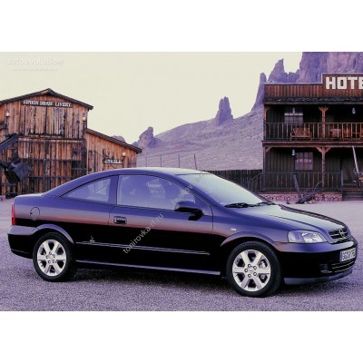 Купить силиконовую тонировку на статике для Opel Astra coupe 2000-2005 можно в магазине Тонировка-РФ.ру