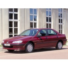 Силиконовая тонировка на статике для Peugeot 406 седан, 1 поколение (10.1995 - 2005)