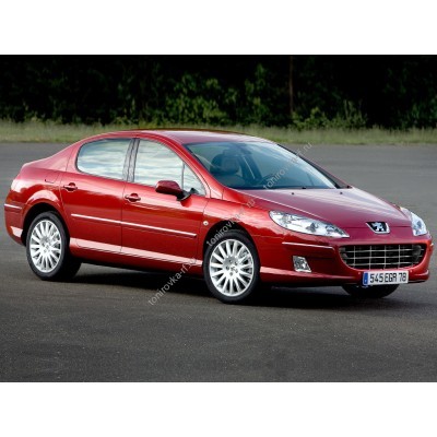 Купить силиконовую тонировку на статике для Peugeot 407 седан 1 поколение 2004-2010 можно в магазине Тонировка-РФ.ру