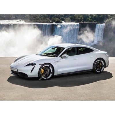 Купить силиконовую тонировку на статике для Porsche Taycan 2019, седан, 1 поколение (09.2019 - н.в.) можно в магазине Тонировка-РФ.ру