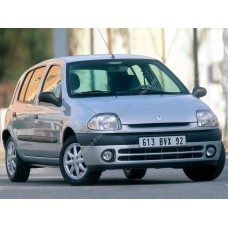 Силиконовая тонировка на статике для Renault Clio хэтчбек 5 дв., 2 поколение, BB (09.1998 - 2005)