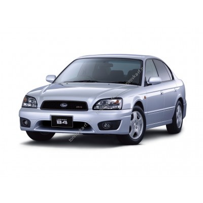 Купить силиконовую тонировку на статике для Subaru Legacy B4 1998, седан, 3 поколение, BE (12.1998 - 04.2003) можно в магазине Тонировка-РФ.ру