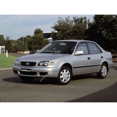 Купить силиконовую тонировку на статике для Toyota Corolla 8 поколение, E110 (05.1997 - 2001) можно в магазине Тонировка-РФ.ру
