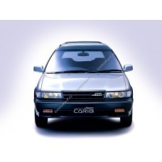 Силиконовая тонировка на статике для Toyota Sprinter Carib 2 поколение, E90 (02.1988 - 1995)
