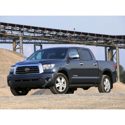 Купить силиконовую тонировку на статике для Toyota Tundra пикап, 2 поколение, XK50 CREWMAX 4 двери (2006 - 2021) можно в магазине Тонировка-РФ.ру