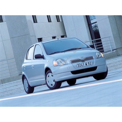 Купить силиконовую тонировку на статике для Toyota Yaris 1 поколение, XP10 (01.1999 - 2005) - 5 дверный можно в магазине Тонировка-РФ.ру